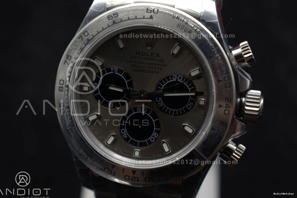 SS QF Daytona SA on Grey 756 Dial Edition Bracelet 116509 1:1 GoAnywhere Best 0914